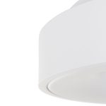 Plafondlamp Ringlede | 1 lichts | Wit