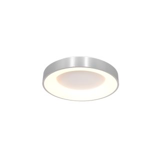 Plafondlamp Ringlede | 1 lichts | Wit, Zilver, Grijs