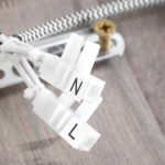 Spot Gearwood | 3 lichts | Bruin, Wit