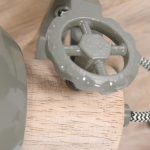 Spot Gearwood | 3 lichts | Groen, Bruin