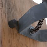 Spot Guersey | 1 lichts | Goud, Zwart