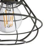 Spot Guersey | 1 lichts | Zilver, Grijs