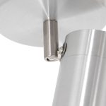 Spot Upround LED | 1 lichts | Zilver, Grijs