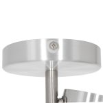 Spot Upround LED | 1 lichts | Zilver, Grijs