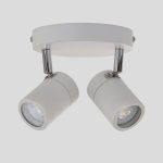 Spot Upround LED | 2 lichts | Zilver, Grijs, Wit