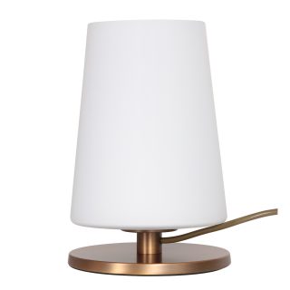 Tafellamp Ancilla | 1 lichts | Brons, Bruin, Wit