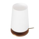 Tafellamp Ancilla | 1 lichts | Brons, Bruin, Wit