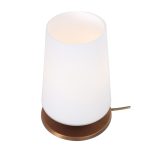 Tafellamp Ancilla | 1 lichts | Brons, Bruin, Wit