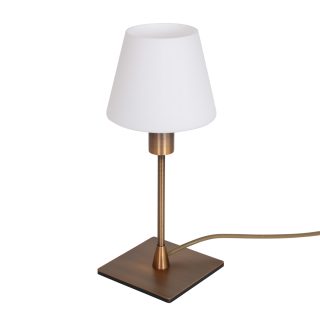 Tafellamp Ancilla | 1 lichts | Brons, Bruin, Wit