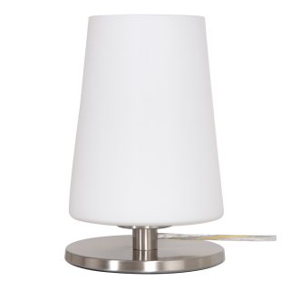 Tafellamp Ancilla | 1 lichts | Wit, Zilver, Grijs