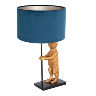 Tafellamp Animaux | 1 lichts | Blauw, Zwart