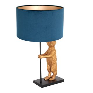 Tafellamp Animaux | 1 lichts | Blauw, Zwart