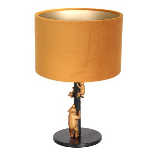 Tafellamp Animaux | 1 lichts | Goud, Zwart