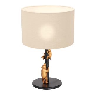 Tafellamp Animaux | 1 lichts | Wit, Zwart