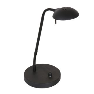 Tafellamp Biron | 1 lichts | Zwart