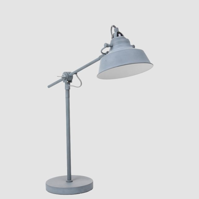 Tafellamp Nové | 1 lichts | Grijs, Wit