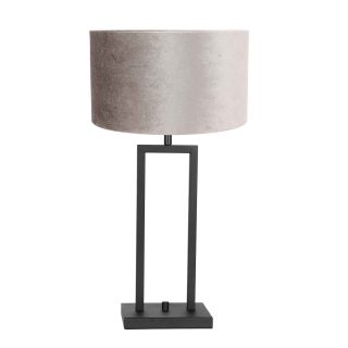 Tafellamp Stang | 1 lichts | Zilver, Grijs, Zwart