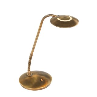 Tafellamp Zenith LED | 1 lichts | Brons, Bruin, Wit