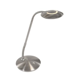 Tafellamp Zenith LED | 1 lichts | Zilver, Grijs, Wit