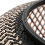 Vloerlamp Ikaro | 1 lichts | Bruin, Zwart