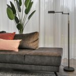 Vloerlamp Karl | 1 lichts | Zwart