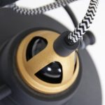 Vloerlamp Nové | 1 lichts | Goud, Zwart