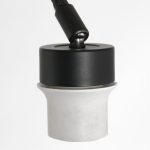 Vloerlamp Prestige Chic | 1 lichts | Crème, Wit, Zwart