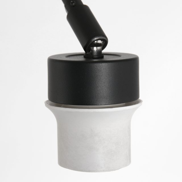 Vloerlamp Prestige Chic | 1 lichts | Crème, Wit, Zwart
