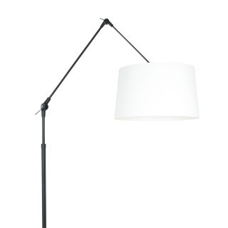 Vloerlamp Prestige Chic | 1 lichts | Wit, Zwart