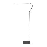 Vloerlamp Serpent | 1 lichts | Transparant, Zwart