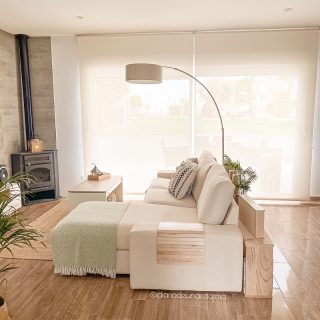 Vloerlamp Sparkled Light | 1 lichts | Bruin