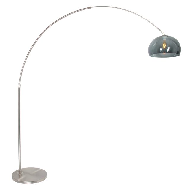 Vloerlamp Sparkled Light | 1 lichts | Grijs, Zilver, Grijs