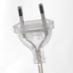 Vloerlamp Sparkled Light | 1 lichts | Transparant, Zwart
