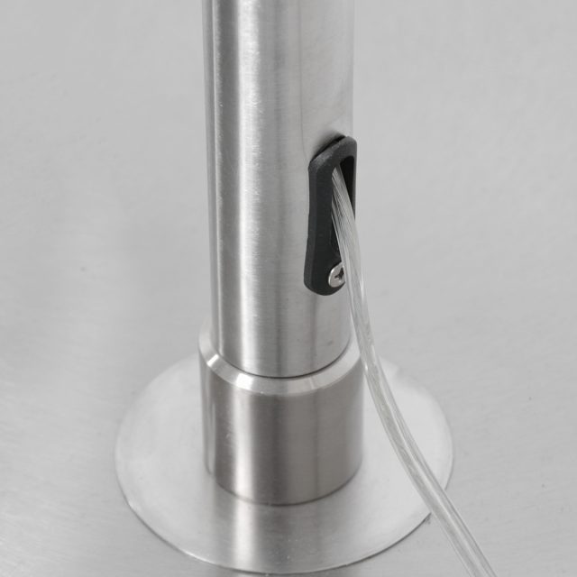 Vloerlamp Sparkled Light | 1 lichts | Transparant, Zwart