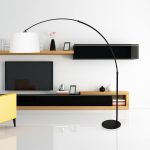 Vloerlamp Sparkled Light | 1 lichts | Wit