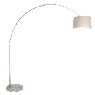 Vloerlamp Sparkled Light | 1 lichts | Zilver, Grijs