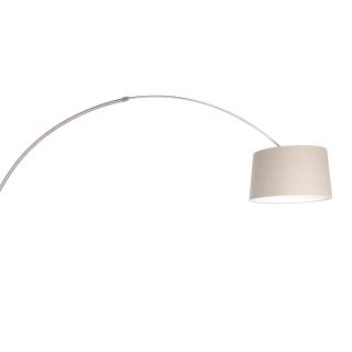 Vloerlamp Sparkled Light | 1 lichts | Zilver, Grijs