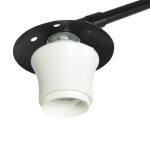 Vloerlamp Sparkled Light | 1 lichts | Zilver, Grijs, Zwart