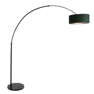 Vloerlamp Sparkled Light | 1 lichts | Zilver, Grijs, Zwart