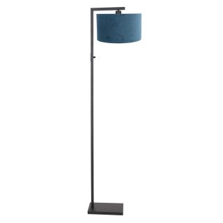 Vloerlamp Stang | 1 lichts | Blauw, Zwart