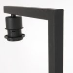 Vloerlamp Stang | 1 lichts | Wit, Zwart