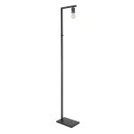 Vloerlamp Stang | 1 lichts | Wit, Zwart
