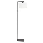 Vloerlamp Stang | 1 lichts | Wit, Zwart