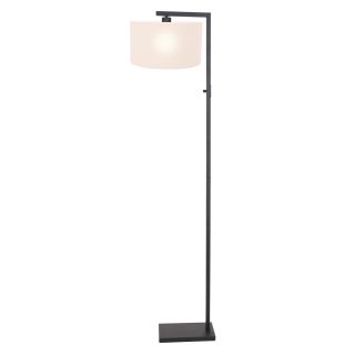 Vloerlamp Stang | 1 lichts | Wit, Zwart