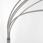 Vloerlamp Synna | 5 lichts | Zilver, Grijs, Wit