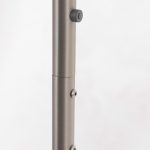 Vloerlamp Turound LED | 1 lichts | Zilver, Grijs