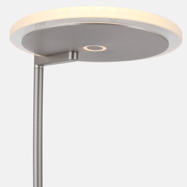 Vloerlamp Turound LED | 1 lichts | Zilver, Grijs