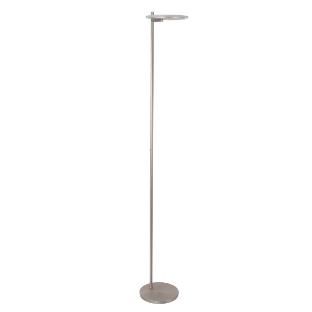 Vloerlamp Turound LED | 1 lichts | Zilver, Grijs