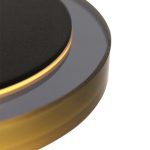 Vloerlamp Turound LED | 2 lichts | Grijs, Zwart