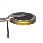 Vloerlamp Turound LED | 2 lichts | Grijs, Zwart